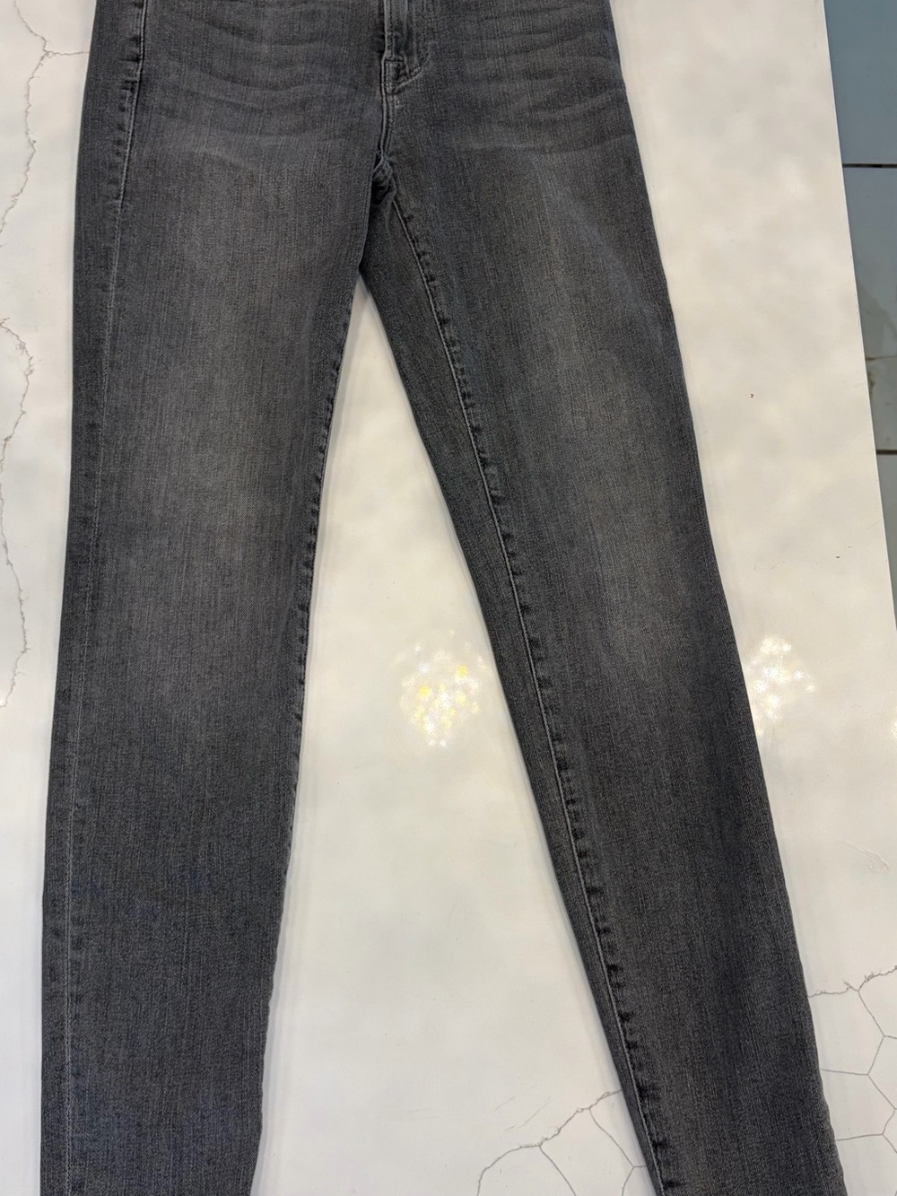 Frame Denim Women's Charcoal Skinny Jeans